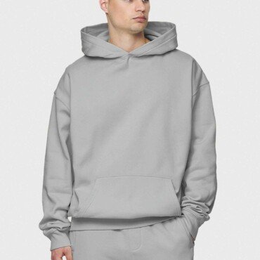 Light Gray Tracksuit for Men – Minimalist Style, Maximum Comfort